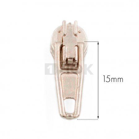 Бегунок для спиральной (витой) молнии тип 3 автомат цв никель (уп 2500шт/25000шт) 1.5гр Бегунок для спиральной (витой) молнии тип 3 автомат цв никель (уп 2500шт/25000шт) 1.5гр