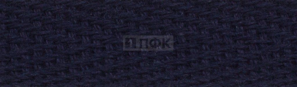 Лента ушковая 25мм цв синий тем (рул 50м/2000м)