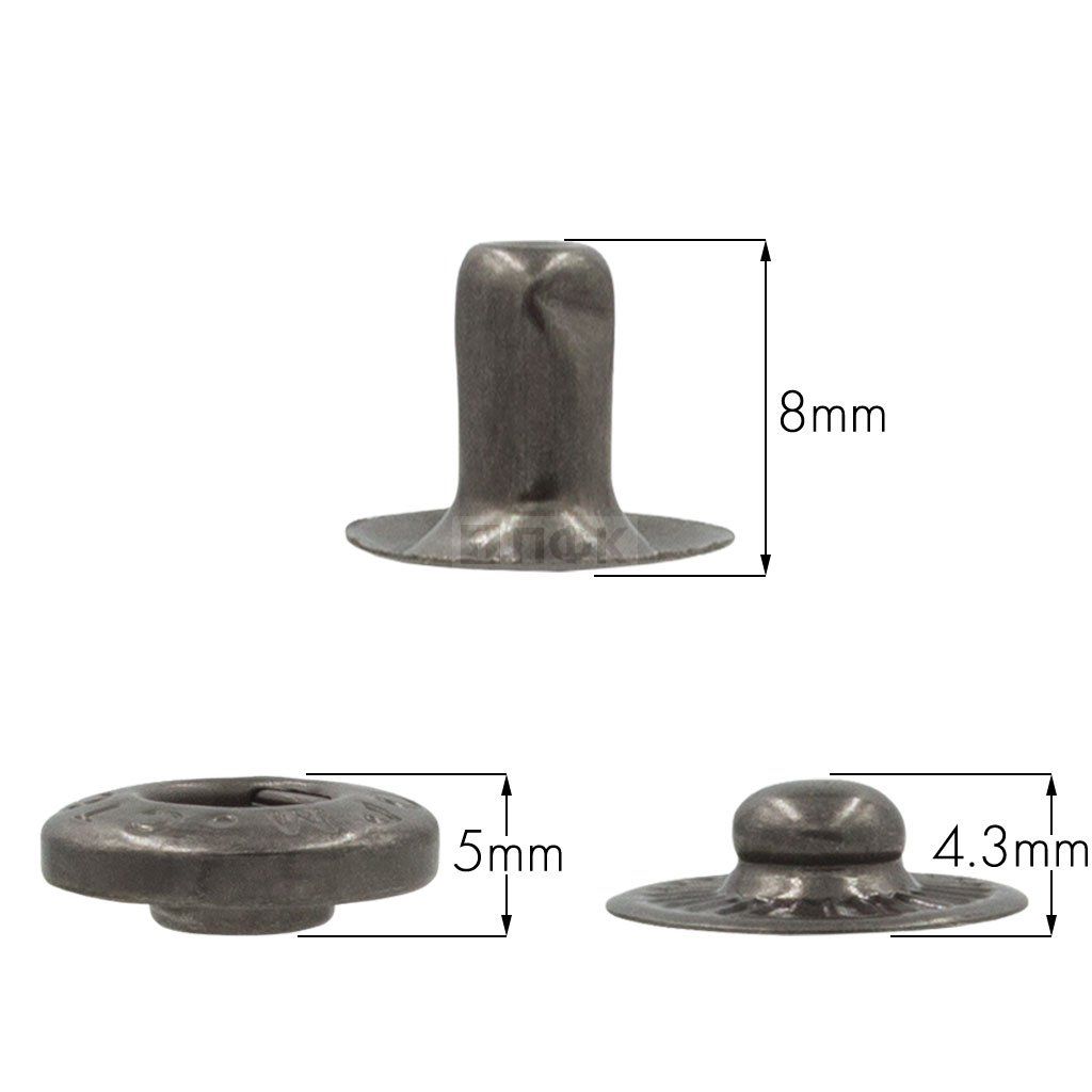 3 Части кнопки для одежды 15мм Альфа нерж цв никель тем (уп 720шт) STORM — ПФКР 3 Части кнопки для одежды 15мм Альфа нерж цв никель тем (уп 720шт) STORM