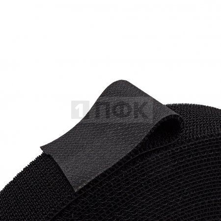 Лента контактная пришивная (липучка/велькро) ГИБРИДНАЯ "2в1" 40(38)мм цв черный (рул 25м/кор 600м) Лента контактная пришивная (липучка/велькро) ГИБРИДНАЯ "2в1" 40(38)мм цв черный (рул 25м/кор 600м)