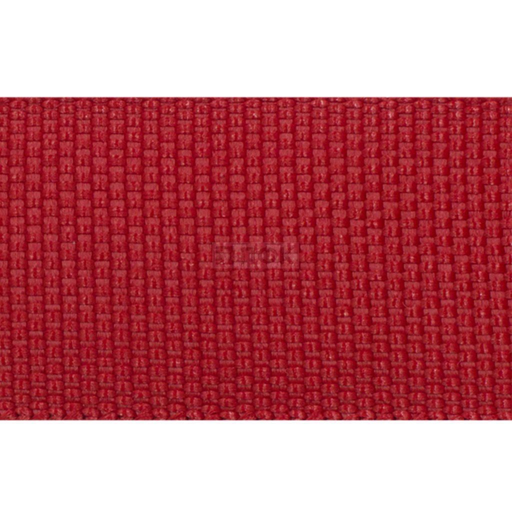 Стропа окантовочная 30мм 7,54 гр/м цв красный (рул 100м/уп 1000м) РБ