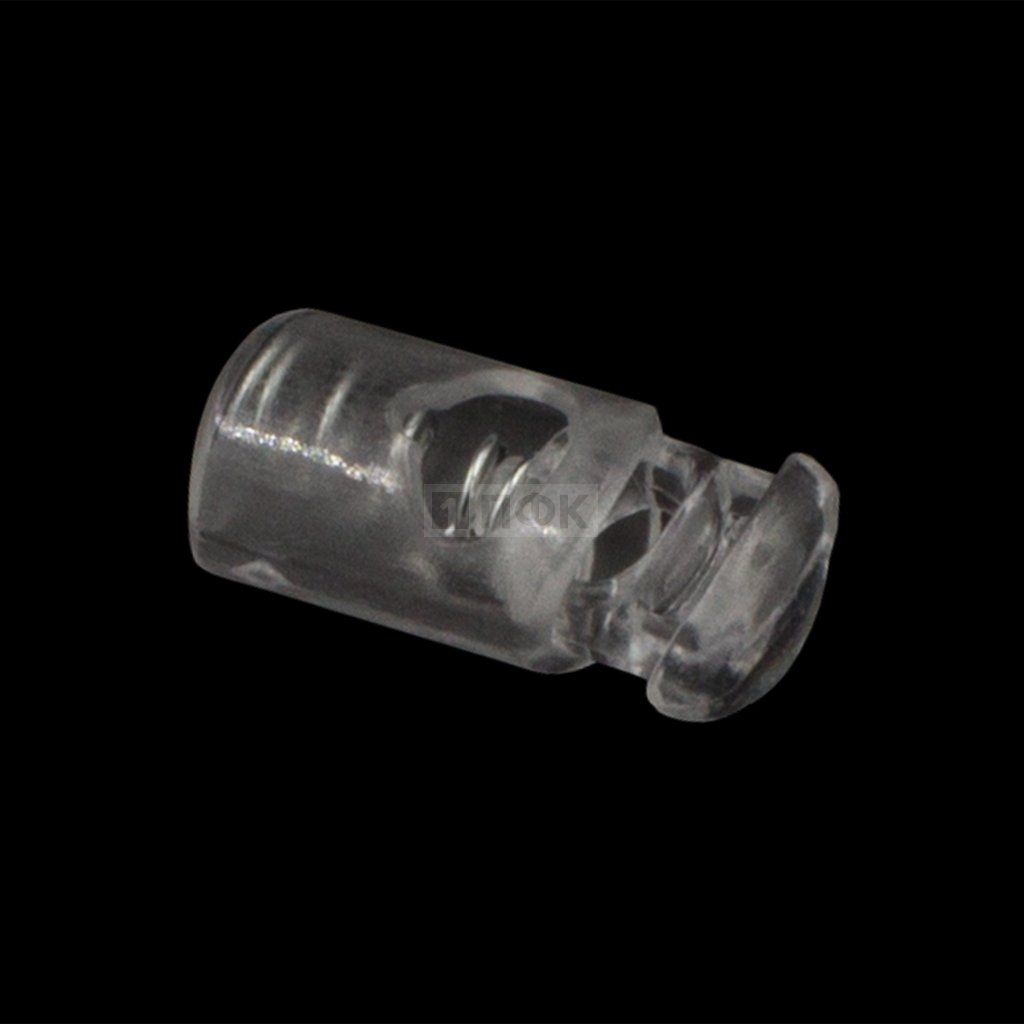 Фиксатор для шнура пластик 8986 цв прозрачный (уп 500шт) — ПФКР Фиксатор для шнура пластик 8986 цв прозрачный (уп 500шт)