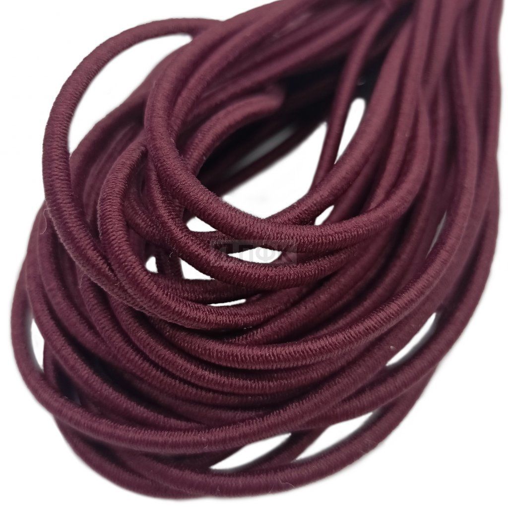 Резинка шляпная (шнур резинка) 3мм цв 179 (уп 100м)